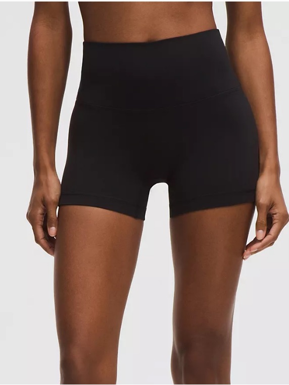 Lululemon Align High-Rise Black Short 4in